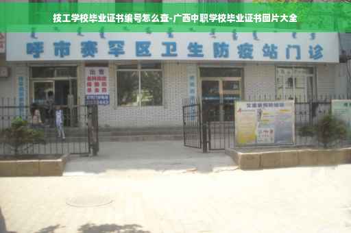 技工学校毕业证书编号怎么查-广西中职学校毕业证书图片大全
