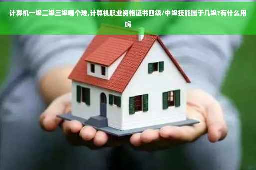 计算机一级二级三级哪个难,计算机职业资格证书四级/中级技能属于几级?有什么用吗