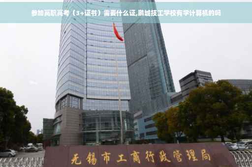 参加高职高考（3+证书）需要什么证,鹏城技工学校有学计算机的吗