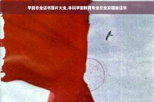 学前毕业证书图片大全,本科学前教育专业毕业发哪些证书