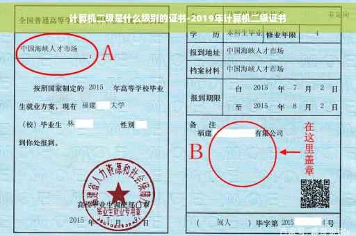 计算机二级是什么级别的证书-2019年计算机二级证书