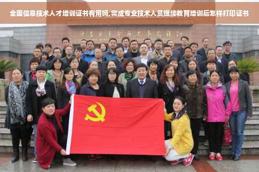 全国信息技术人才培训证书有用吗,完成专业技术人员继续教育培训后怎样打印证书