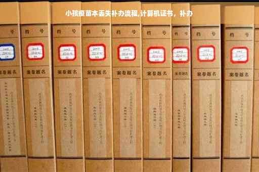 小孩疫苗本丢失补办流程,计算机证书，补办