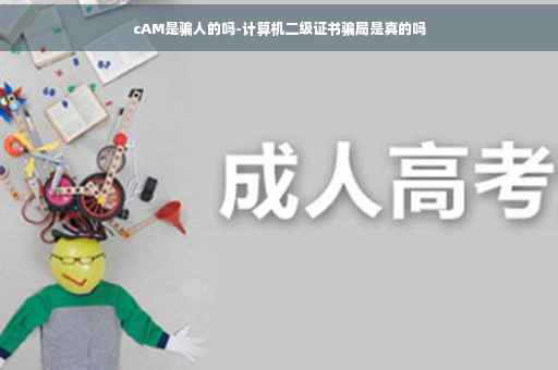 cAM是骗人的吗-计算机二级证书骗局是真的吗