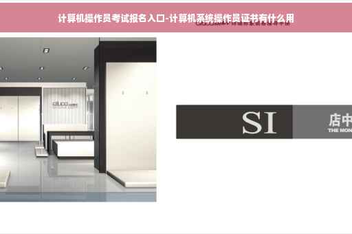 计算机操作员考试报名入口-计算机系统操作员证书有什么用