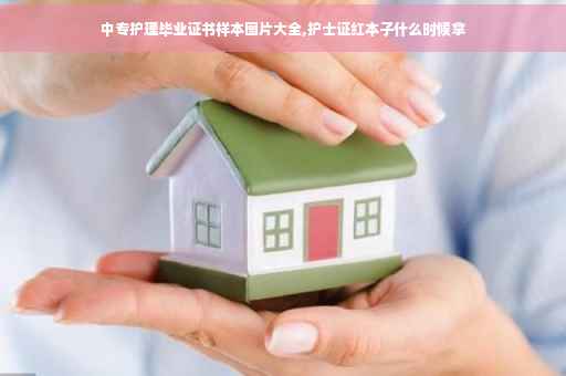 中专护理毕业证书样本图片大全,护士证红本子什么时候拿