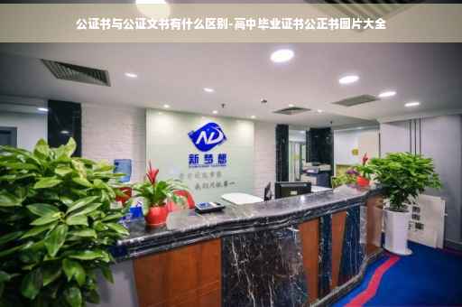 公证书与公证文书有什么区别-高中毕业证书公正书图片大全
