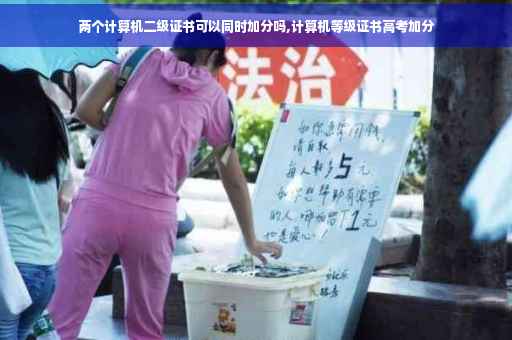 两个计算机二级证书可以同时加分吗,计算机等级证书高考加分