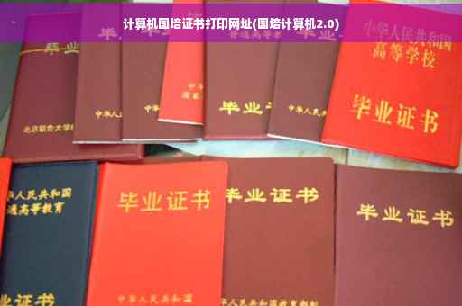计算机国培证书打印网址(国培计算机2.0)