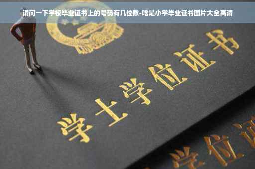 请问一下学校毕业证书上的号码有几位数-啥是小学毕业证书图片大全高清