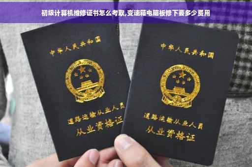 初级计算机维修证书怎么考取,变速箱电脑板修下要多少费用