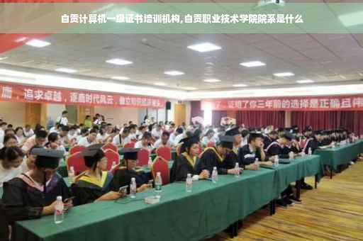 自贡计算机一级证书培训机构,自贡职业技术学院院系是什么