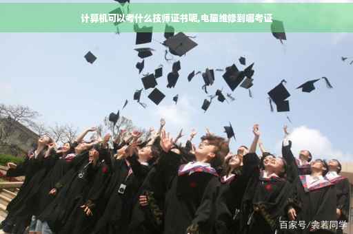 计算机可以考什么技师证书呢,电脑维修到哪考证