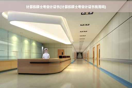 计算机硕士考会计证书(计算机硕士考会计证书有用吗)