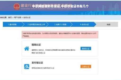 中职网能查的毕业证,中职毕业证书有几个