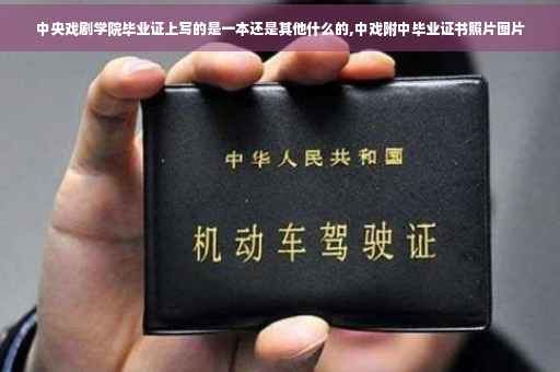 中央戏剧学院毕业证上写的是一本还是其他什么的,中戏附中毕业证书照片图片