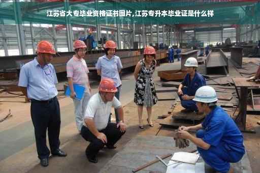 江苏省大专毕业资格证书图片,江苏专升本毕业证是什么样