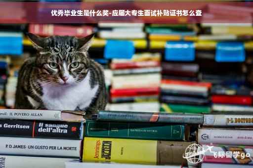 优秀毕业生是什么奖-应届大专生面试补贴证书怎么查