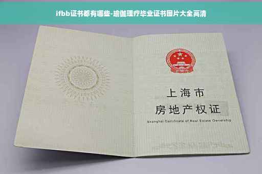 ifbb证书都有哪些-瑜伽理疗毕业证书图片大全高清