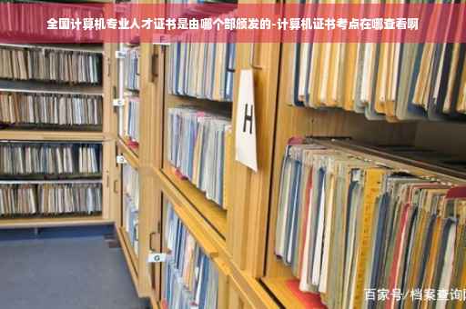 全国计算机专业人才证书是由哪个部颁发的-计算机证书考点在哪查看啊