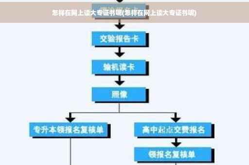 怎样在网上读大专证书呢(怎样在网上读大专证书呢)