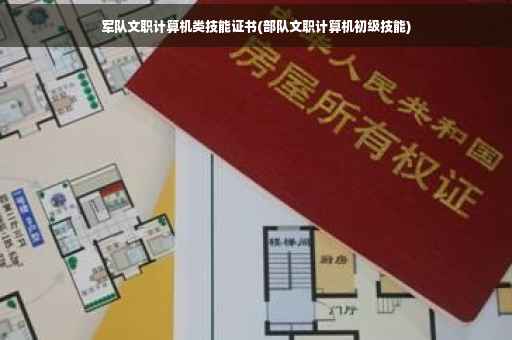 军队文职计算机类技能证书(部队文职计算机初级技能)
