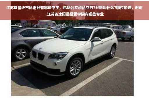 江苏省宿迁市沭阳县有哪些中学，包括公立和私立的?分别叫什么?哪位知道，谢谢,江苏省沭阳县经贸学院有哪些专业