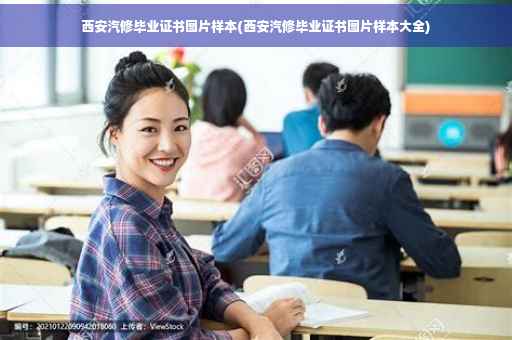 西安汽修毕业证书图片样本(西安汽修毕业证书图片样本大全)
