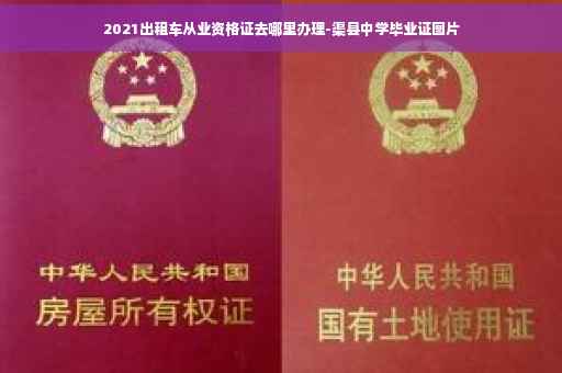 2021出租车从业资格证去哪里办理-渠县中学毕业证图片