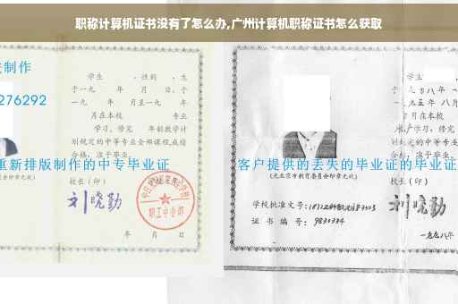 职称计算机证书没有了怎么办,广州计算机职称证书怎么获取