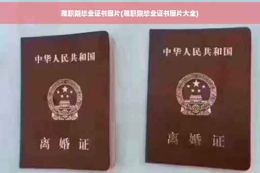 雅职院毕业证书图片(雅职院毕业证书图片大全)