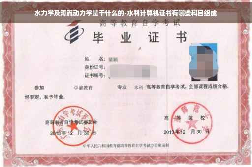 水力学及河流动力学是干什么的-水利计算机证书有哪些科目组成 水力学及河流动力学是干什么的-水利计算机证书有哪些科目组成