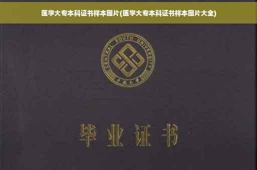 医学大专本科证书样本图片(医学大专本科证书样本图片大全)