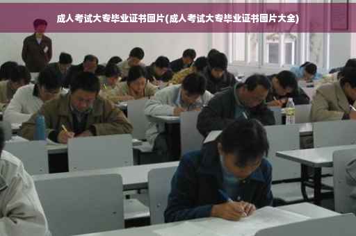 成人考试大专毕业证书图片(成人考试大专毕业证书图片大全)