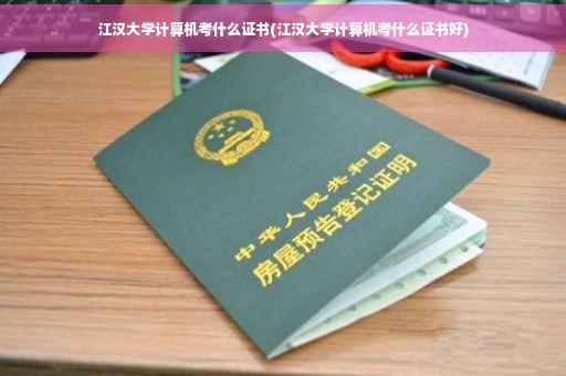 江汉大学计算机考什么证书(江汉大学计算机考什么证书好)
