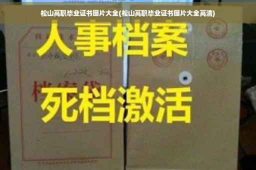 松山高职毕业证书图片大全(松山高职毕业证书图片大全高清)
