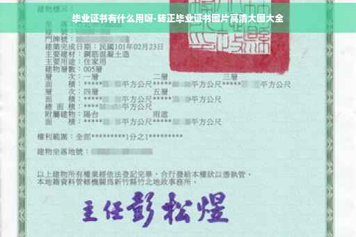 毕业证书有什么用呀-转正毕业证书图片高清大图大全