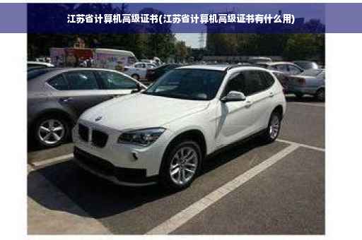 江苏省计算机高级证书(江苏省计算机高级证书有什么用)