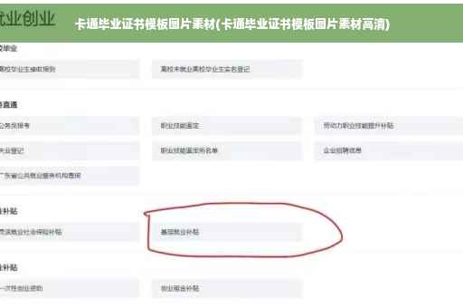 卡通毕业证书模板图片素材(卡通毕业证书模板图片素材高清)