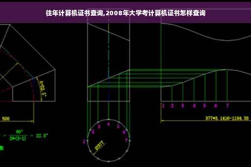 往年计算机证书查询,2008年大学考计算机证书怎样查询