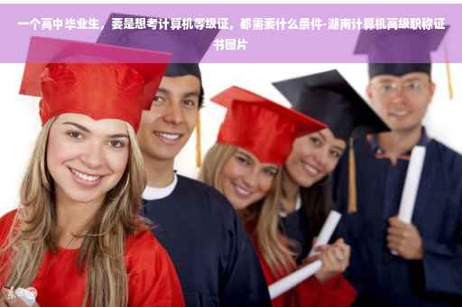 一个高中毕业生,要是想考计算机等级证,都需要什么条件-湖南计算机高级职称证书图片 一个高中毕业生,要是想考计算机等级证,都需要什么条件-湖南计算机高级职称证书图片