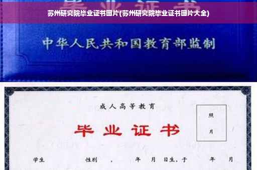 苏州研究院毕业证书图片(苏州研究院毕业证书图片大全)