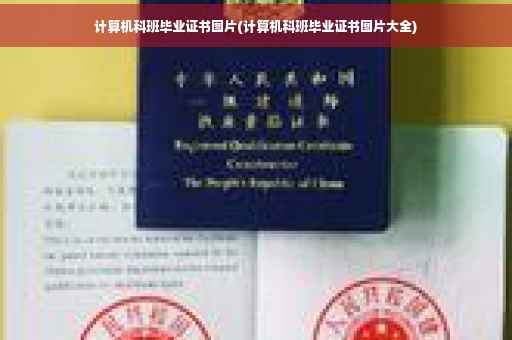 计算机科班毕业证书图片(计算机科班毕业证书图片大全)