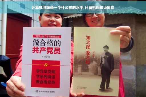 计算机四级是一个什么样的水平,计算机四级证简称