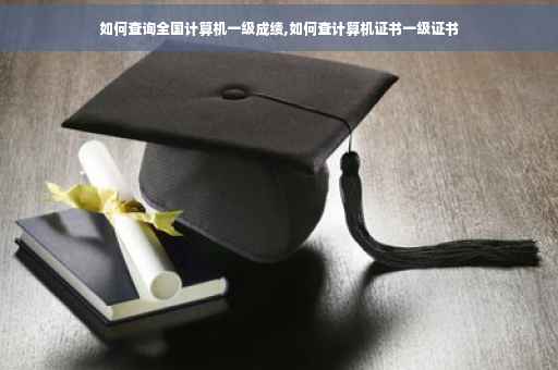 如何查询全国计算机一级成绩,如何查计算机证书一级证书