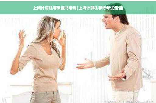 上海计算机等级证书培训(上海计算机等级考试培训)