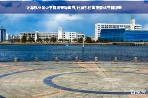 计算机业余证书有哪些等级的,计算机初级技能证书有哪些 计算机业余证书有哪些等级的,计算机初级技能证书有哪些