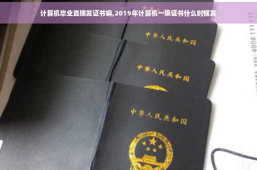 计算机毕业直接发证书嘛,2019年计算机一级证书什么时候发