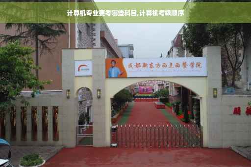 计算机专业要考哪些科目,计算机考级顺序