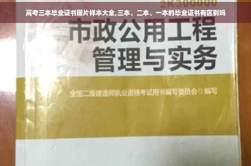 高考三本毕业证书图片样本大全,三本、二本、一本的毕业证书有区别吗